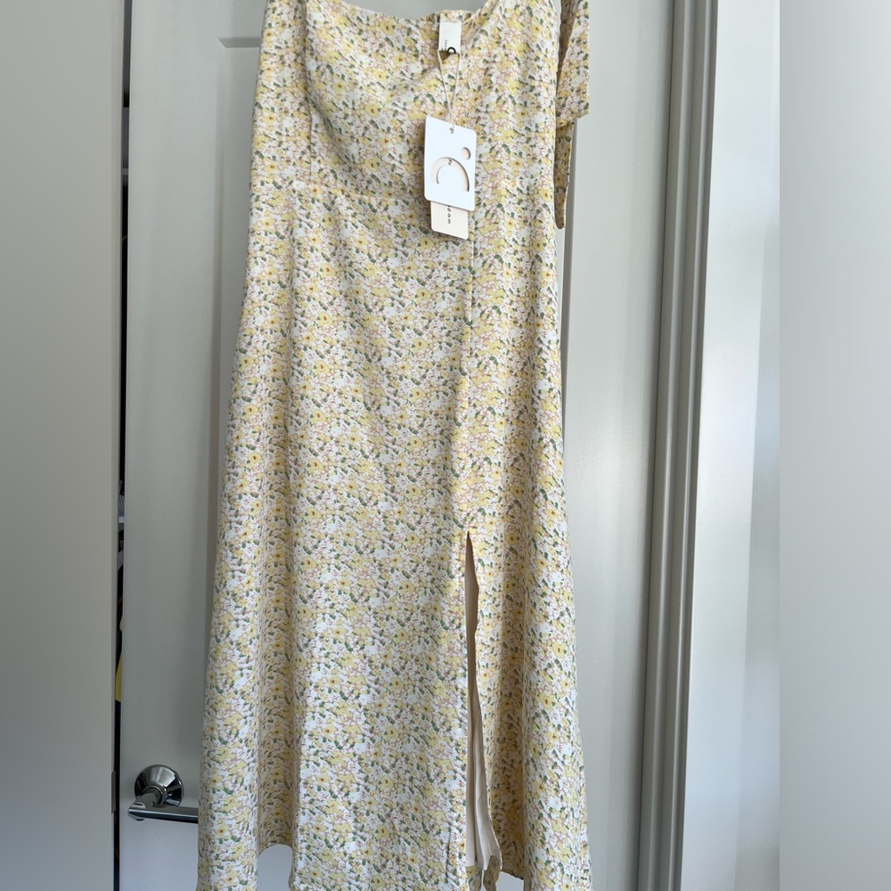 Spring floral dress